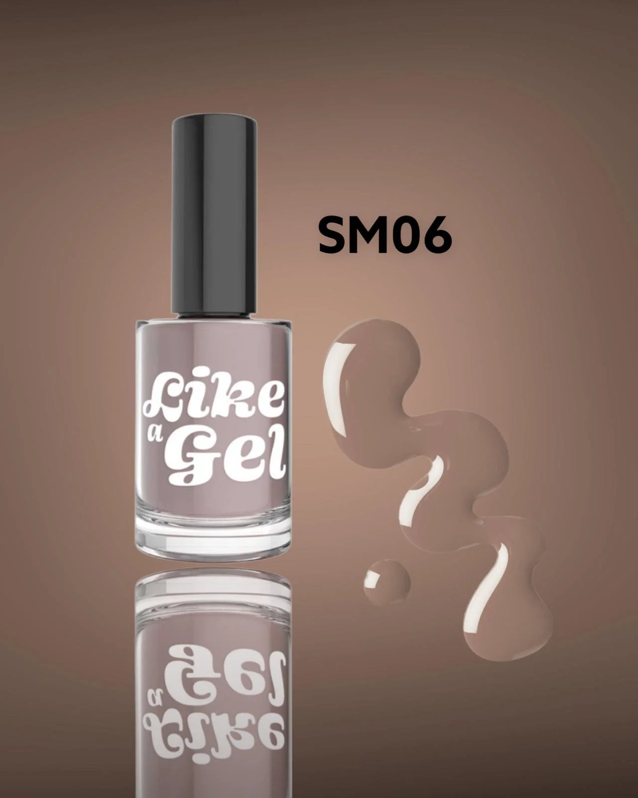 VERNIS À ONGLES « LIKE A GEL » DARK WINE 10 ML I CDO. : SM14