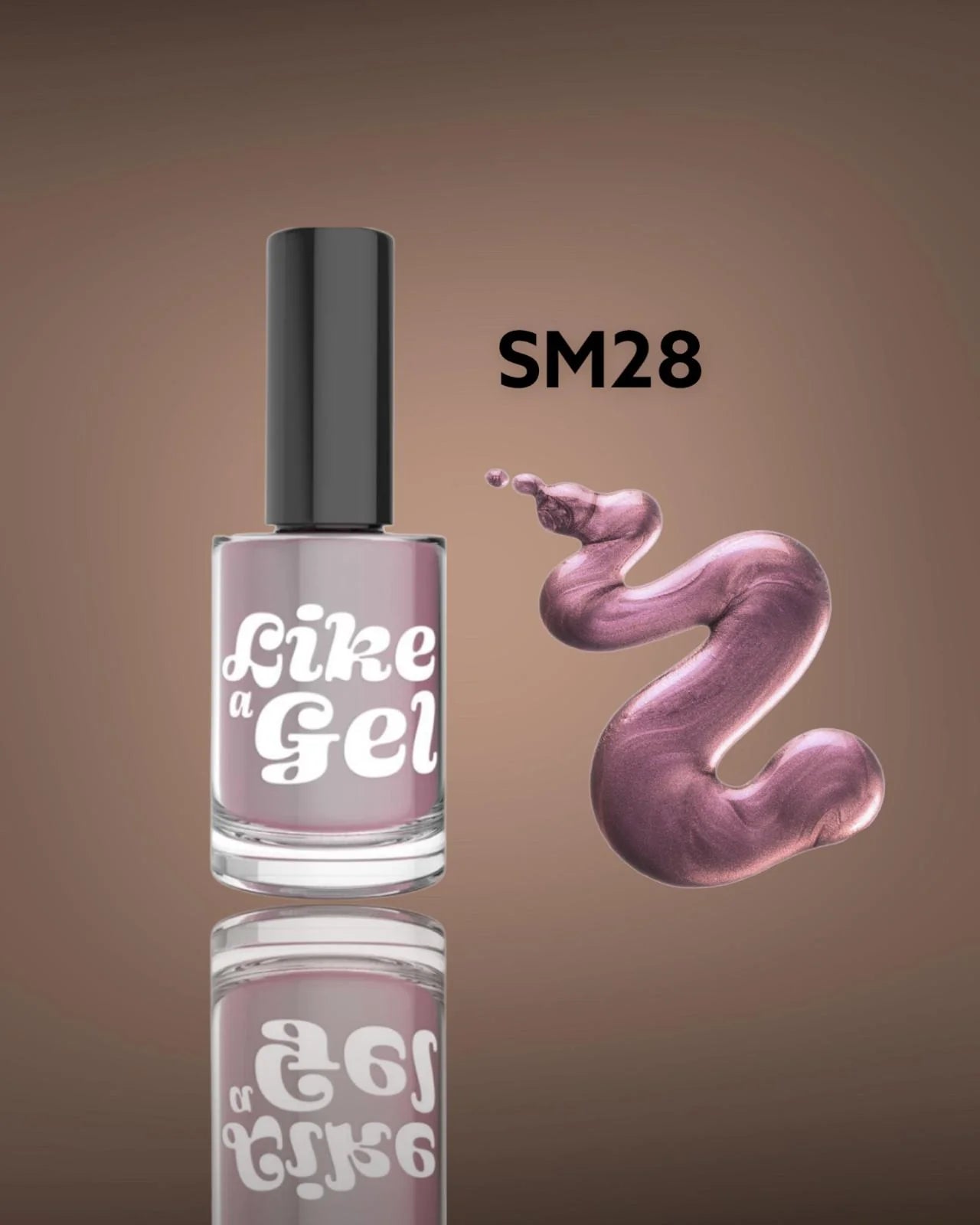 VERNIS À ONGLES « LIKE A GEL » ROSE TAUPE 10 ML I COD.: SM05