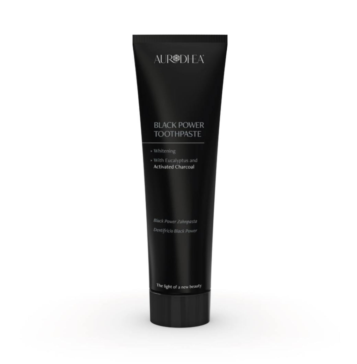 DENTIFRICE BLACK POWER AU CHARBON ACTIF Enrichi en huile essentielle d’Eucalyptus I COD.: BLK01B