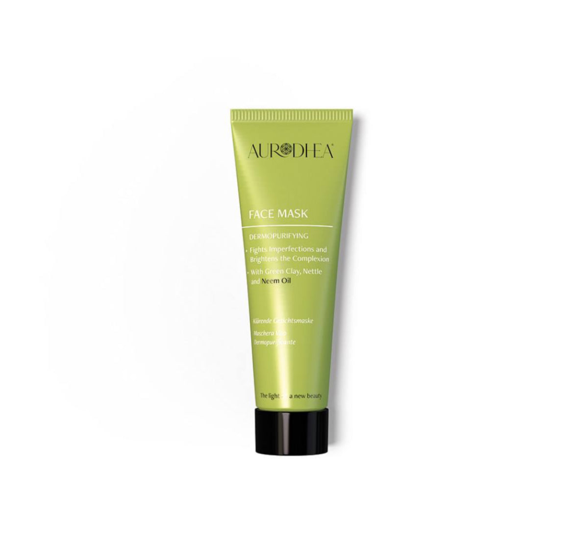 MASQUE VISAGE DERMO-PURIFIANT À L’HUILE DE NEEM - 50 ML Enrichi en extrait d’Ortie et Argile verte I COD.: NM09B
