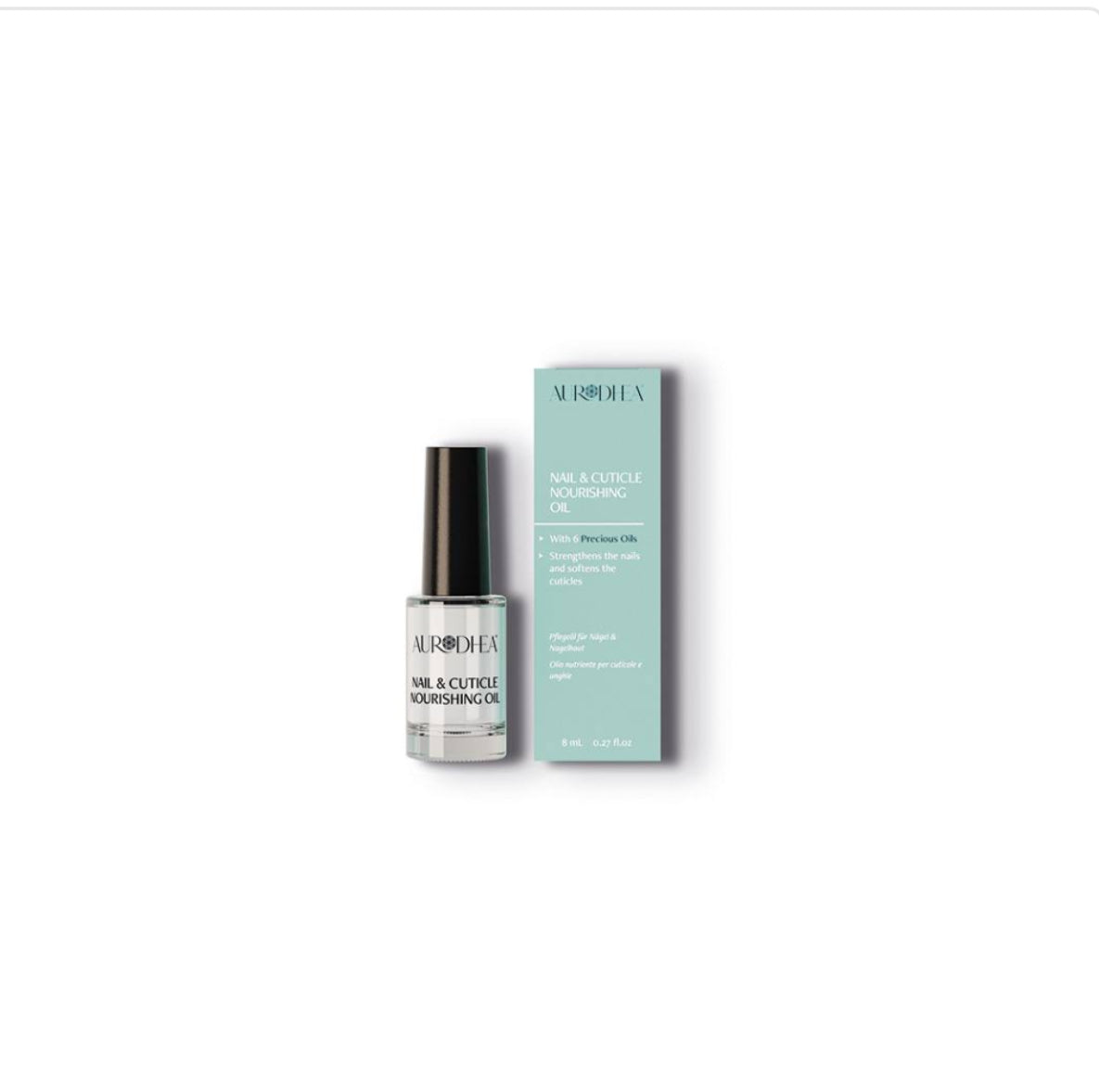 HUILE NOURRISSANTE POUR CUTICULES ET ONGLES - 8 ML Enrichie en huile d'Argan, en huile d'Amande, en huile de Jojoba, en huile de Riz et en huile de Ros I COD.: OLCB