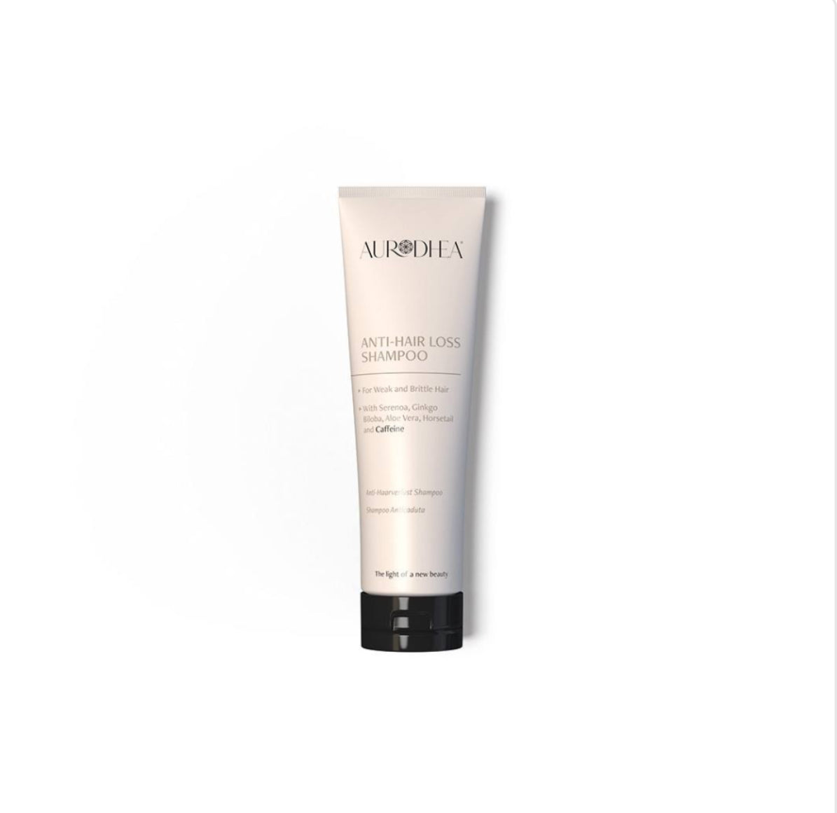 SHAMPOING ANTI-CHUTE - 250 ML Enrichie en Caféine, Serenoa, Ginko Biloba, Aloe Vera et Equisetum I COD.: CAP12B