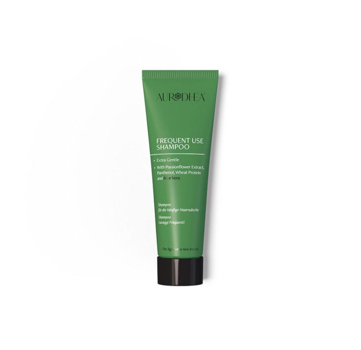 SHAMPOING LAVAGES FRÉQUENTS À L'ALOE VERA - 50 ML Enrichi en Panthénol, protéines de Blé et extrait de Passiflore I COD.: AL05B
