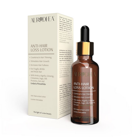 Lotion anti-chute capillaire à l'Undaria Pinnatifida - 50 ml Enrichie en Arnica, kigélia, Ginseng, Cannelle, Sauge, Avoine et protéines de Soie I Cod.: FA02B
