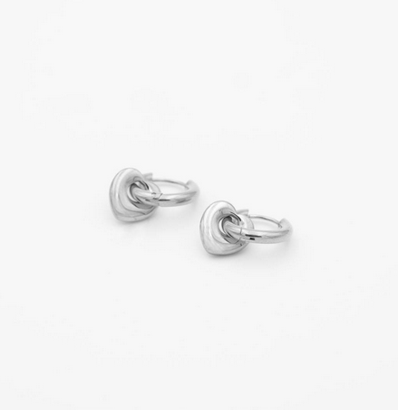 Boucles « Huggy Heart » en acier inoxydable - Cod.: BIGOM259