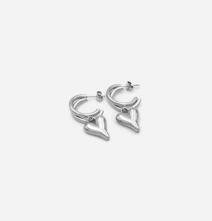 Boucles d’oreilles « Lovely » en acier inoxydable - Cod.: BIGOM258