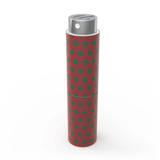 Étui à parfum de poche – Rouge et vert