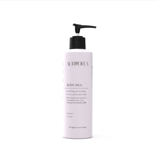 LAIT CORPS AU LAIT D’ ANESSE - 260 ML Enrichi en huile de Jojoba, Vitamine E, beurre de Karité, Aloe Vera et Calendula I COD.: LA02B