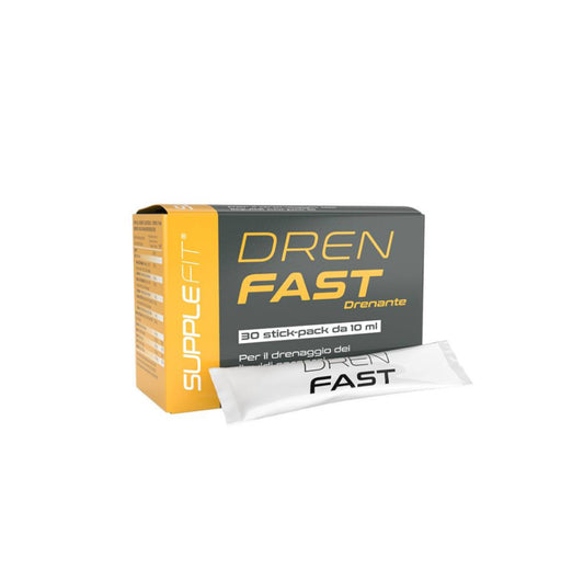 DREN FAST – complément alimentaire pour le drainage des fluides corporels - 300 ml avec Equitullas™ I  Cod.: INTB007