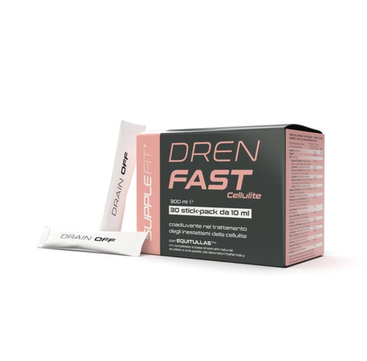 DREN FAST - Adjuvant dans le traitement des imperfections de la cellulite- avec Equitullas™ - 300 ml I Cod.: INTB029