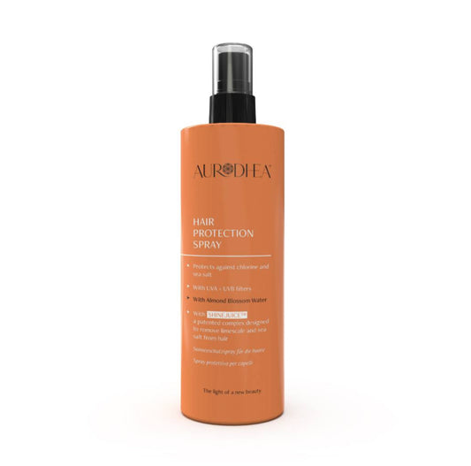 SPRAY CAPILLAIRE PROTECTEUR CONTRE LE CHLORE ET L’EAU SALÉE - 150 ML Avec mélange breveté SHINEJUICE™ I COD.: SOL26