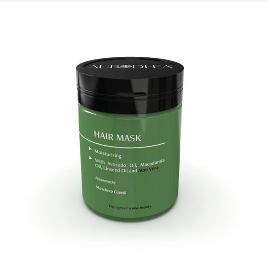 MASQUE CAPILLAIRE À L’ALOE VERA - 150 ML Enrichi en huile d'Avocat, huile de Macadamia et huile de Lin I COD.: CAP14B