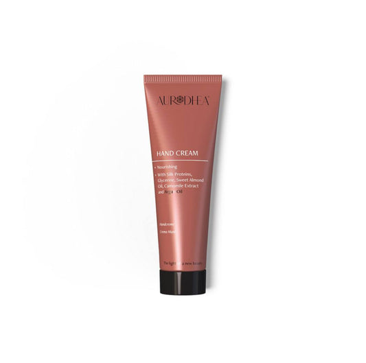 CRÈME MAINS BIO À BASE D'HUILE D'ARGAN,PROTÉINES DE SOIE ET GLYCÉRINE - 75 ML Enrichi en protéines de Soie et Glycérine I COD.: AR05B