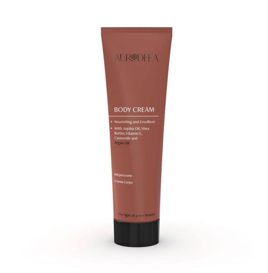 CRÈME CORPS BIO AVEC HUILE D’ARGAN - 150 ML Enrichie en huile de Jojoba, beurre de Karité, Camomille et Vitamine E I COD.: AR01B
