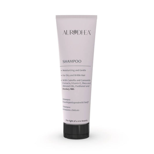 SHAMPOING AU LAIT D'ÂNESSE - 250 ML Avec vitamine E, extraits de camélia et de camomille, huiles de karité et d'amande et I COD.: LA03B