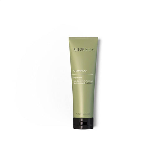 SHAMPOING À LA BAVE D’ESCARGOT - 250 ML Enrichi en extrait d’Avoine, Panthénol et protéines de Soie I COD.: BV09B