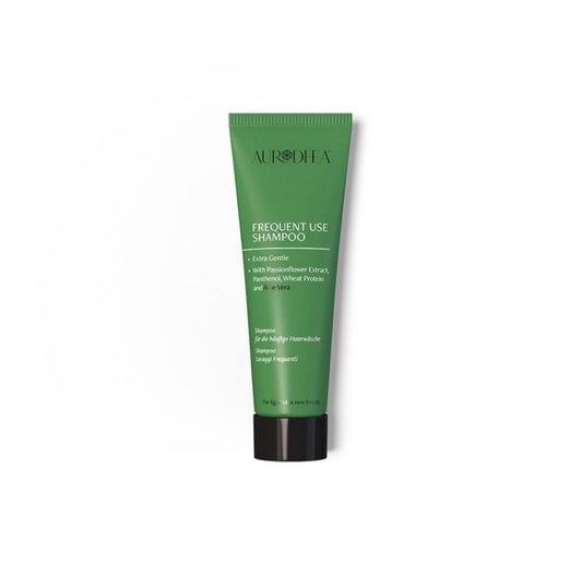 SHAMPOING LAVAGES FRÉQUENTS À L'ALOE VERA - 50 ML Enrichi en Panthénol, protéines de Blé et extrait de Passiflore I COD.: AL05B