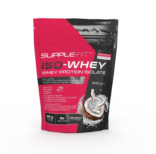 SUPPLEFIT ISO-WHEY – NOIX DE COCO - 600 ML Avec Magnésium et Prébiotiques I COD.: SU0118