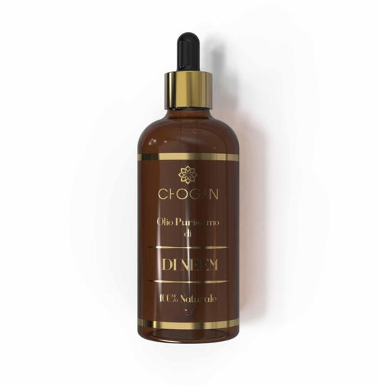 HUILE DE NEEM PURE 100% VÉGÉTALE 100 ML NOUVEAU FORMAT (BOUTEILLE DE VERRE) I COD.: U04