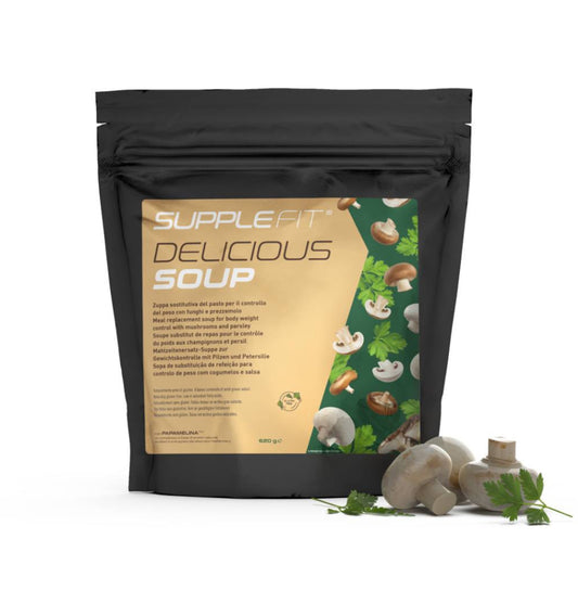 DELICIOUS SOUP CHAMPIGNONS ET PERSIL- AVEC PAPAMELINA™ I COD.: SU0024