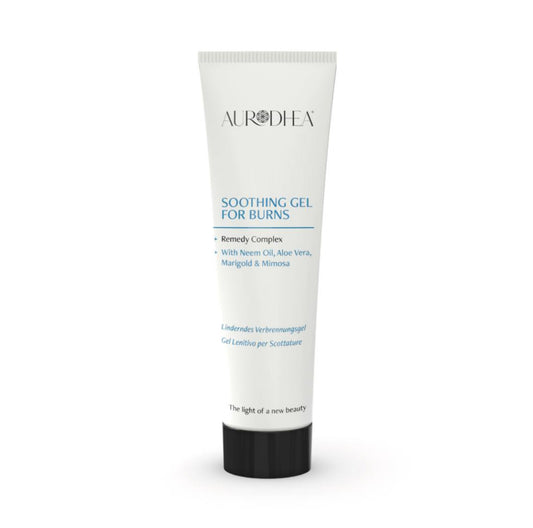 GEL APAISANT POUR LES COUPS DE SOLEIL - 50 ML Enrichi en huile de neem, aloe vera, Calendula et mimosa I COD.: MD03B