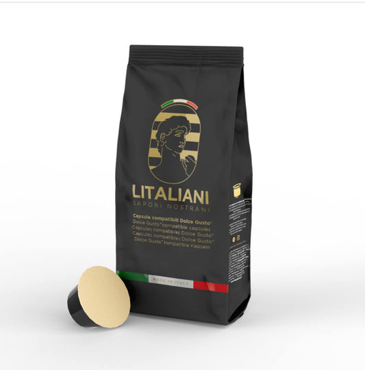 BOISSON EN CAPSULES COMPATIBLES 'DOLCE GUSTO'® - NOISETTE 10 PZ I COD.: LIT0024