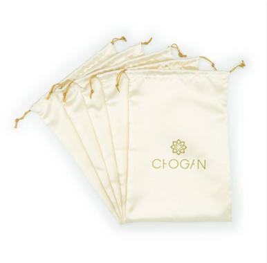 Lot de sachets en tissu pour emballage cadeau 5 pcs - Cod.: SH14